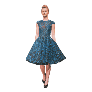 Turquoise dress